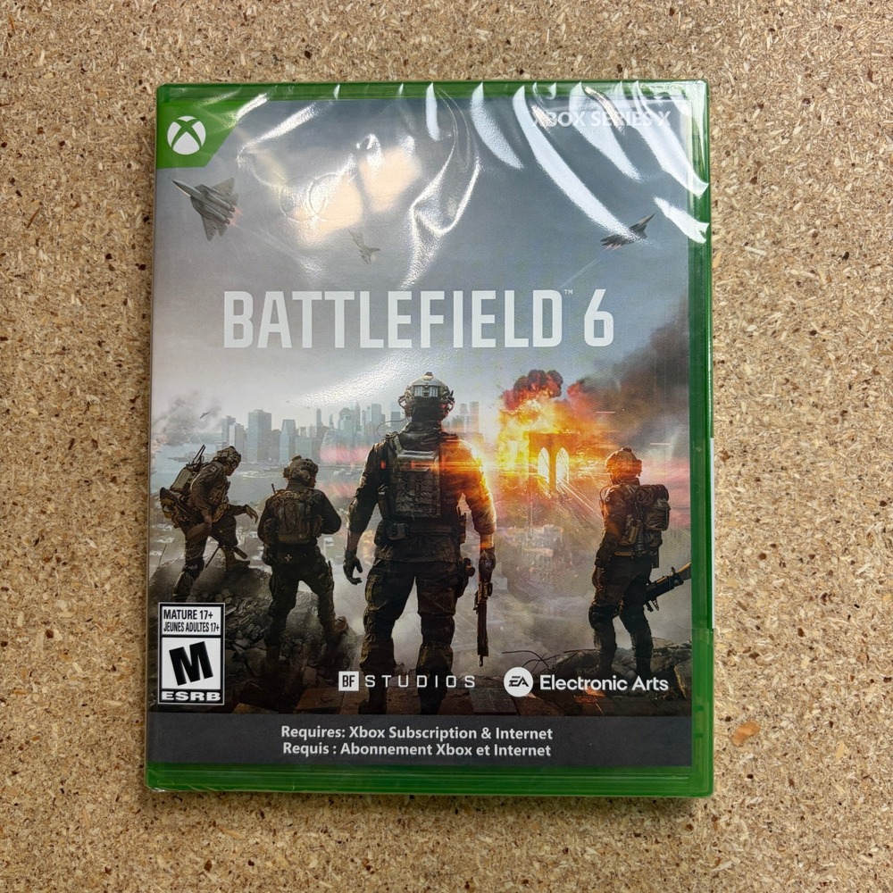 Battlefield 6 Xbox Series X Video Game EA Electronic Arts New Sealed